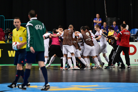 Kairat Almaty v Barcelona Final UEFA Futsal Cup 2014/15