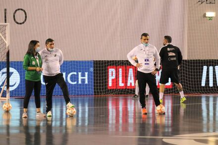 Taa da Liga Futsal: As fotos do dia 0 em Sines