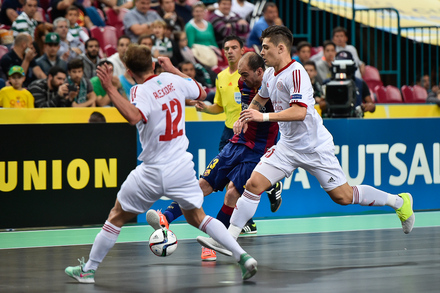 Kairat Almaty v Barcelona Final UEFA Futsal Cup 2014/15