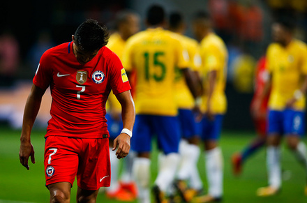 Brasil x Chile - Eliminatrias Copa 2018