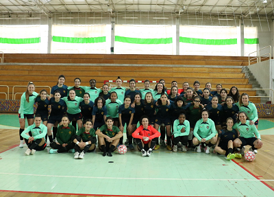 Futsal| O estgio da seleo feminina sub-17 (janeiro 2024)
