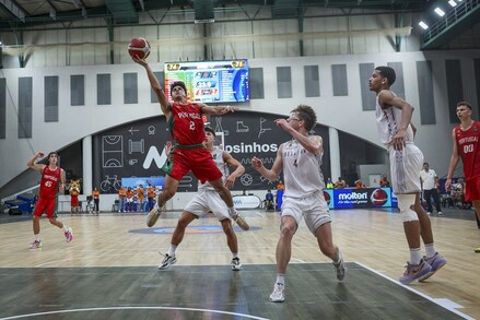 U18 EuroBasket Division B 2023: Bélgica x Portugal