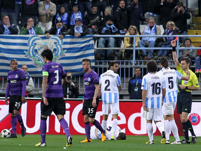Mlaga v FC Porto 1/8 Champions League 2012/13