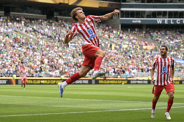 Atltico supera la goleada en su debut y confirma su favoritismo contra el Seattle