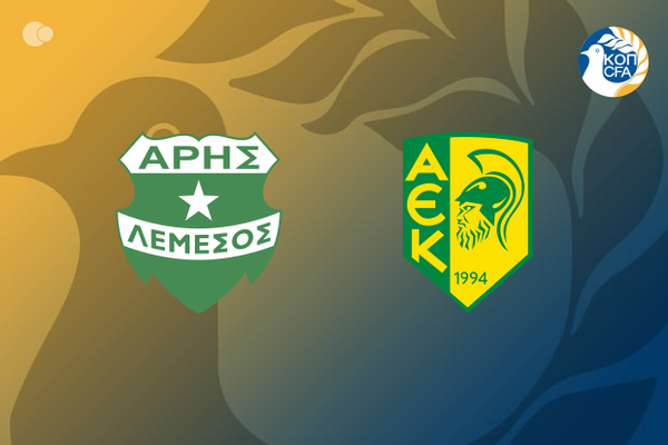 Aris Limassol vence a AEK Larnaca en un ajustado encuentro de la Liga Chipriota
