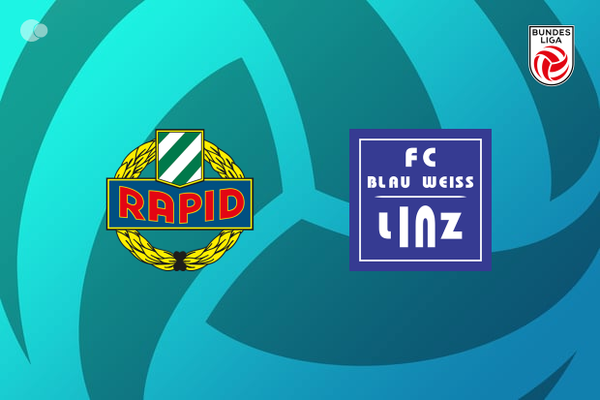 Rapid Wien y FC Blau-Weiss Linz empatan en un duelo sin goles en la Liga Austriaca