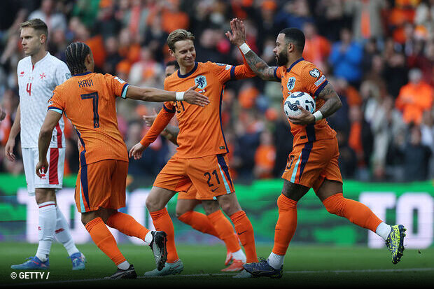 Holanda domina y golea a Malta en la Clasificacin para la Copa del Mundo