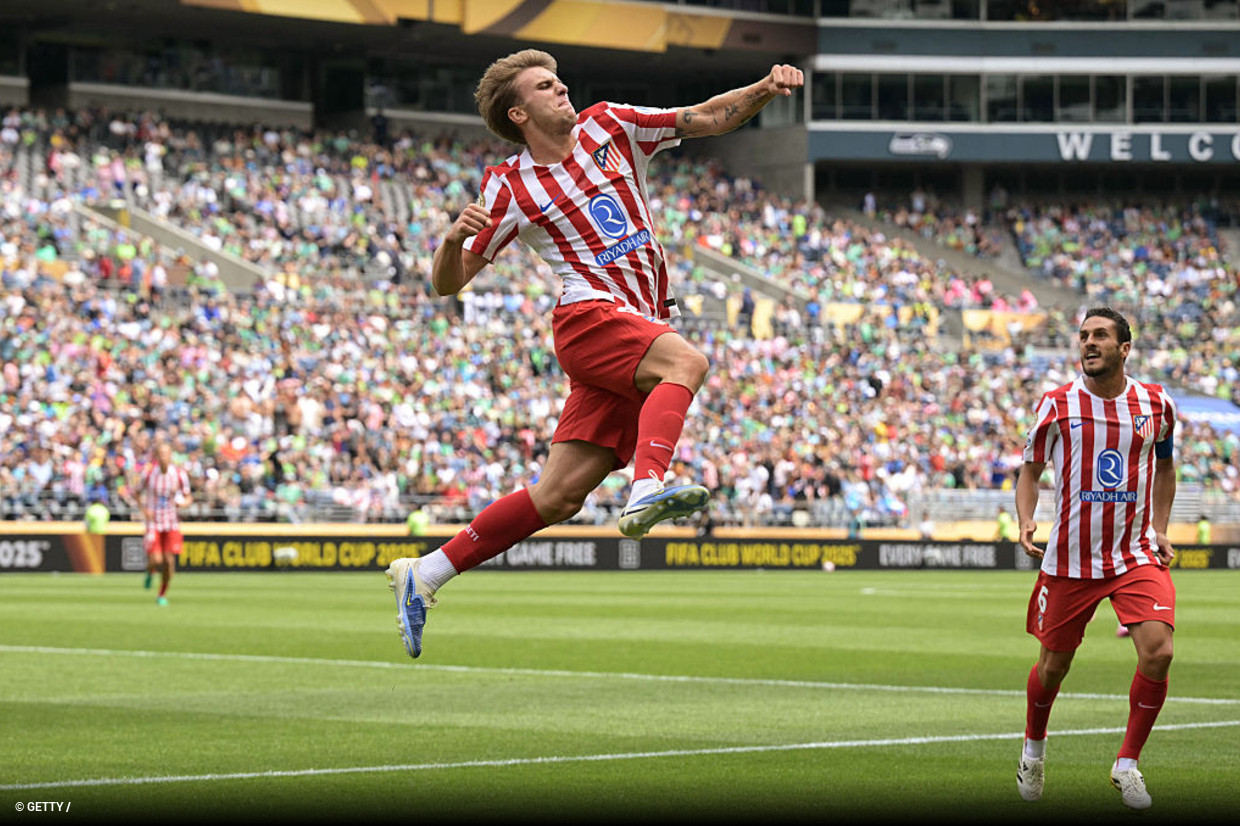 Atltico supera la goleada en su debut y confirma su favoritismo contra el Seattle