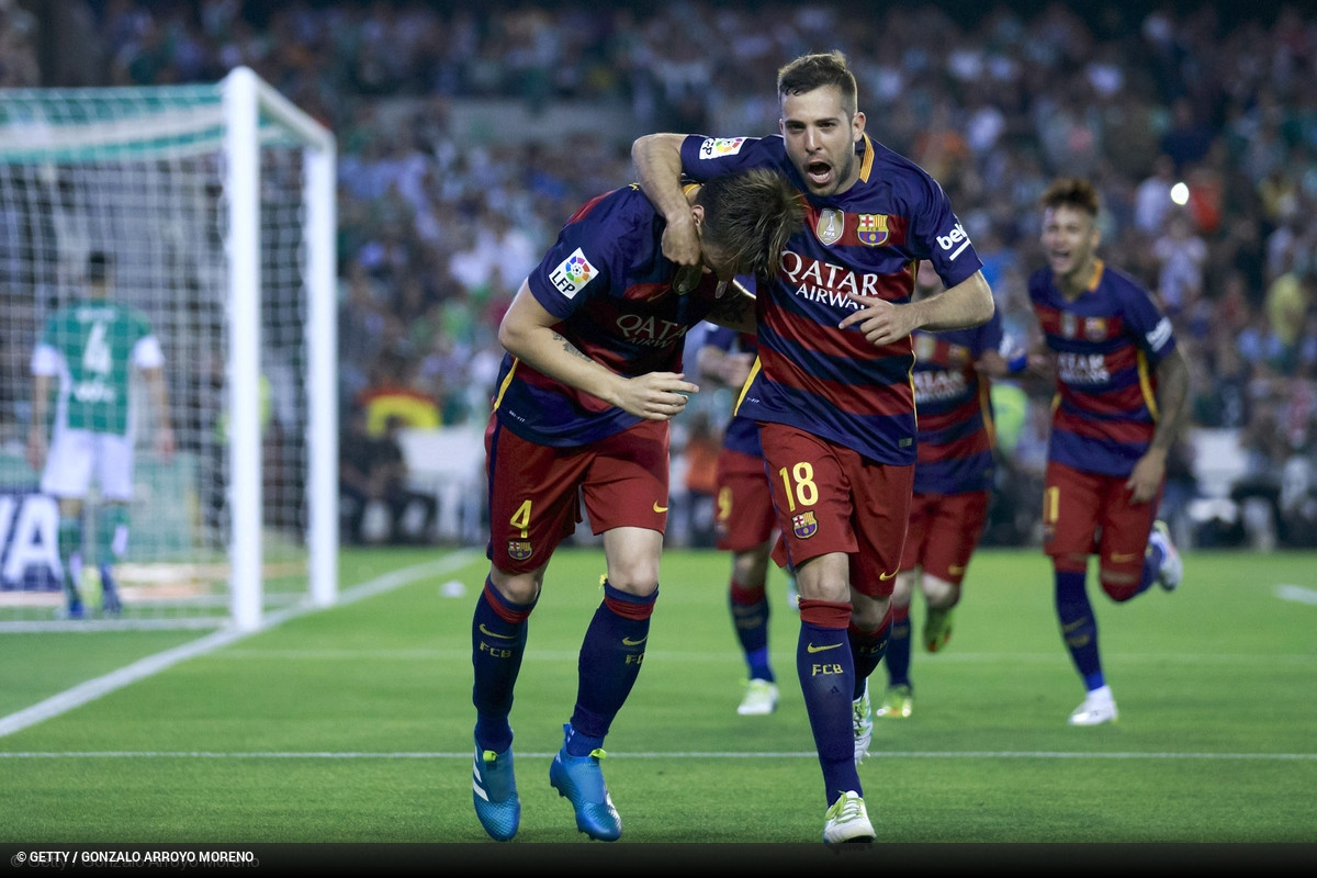 Real Betis x Barcelona - Campeonato Espanhol 2015/16 - CampeonatoJornada 36