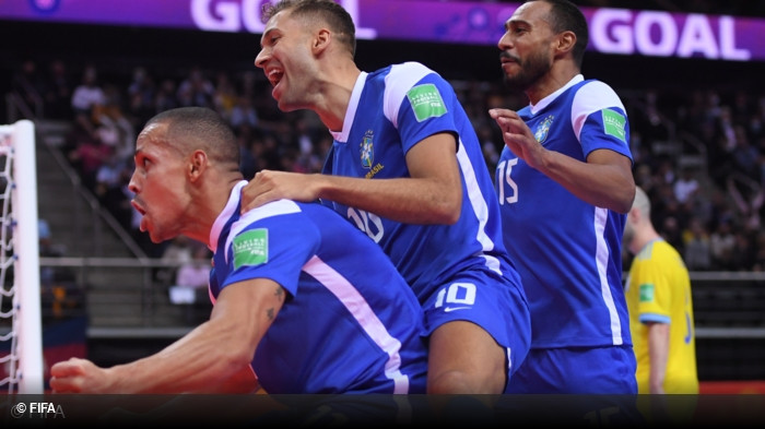 Brasil x Cazaquisto - Mundial Futsal 2021 - 3/4 Lugar